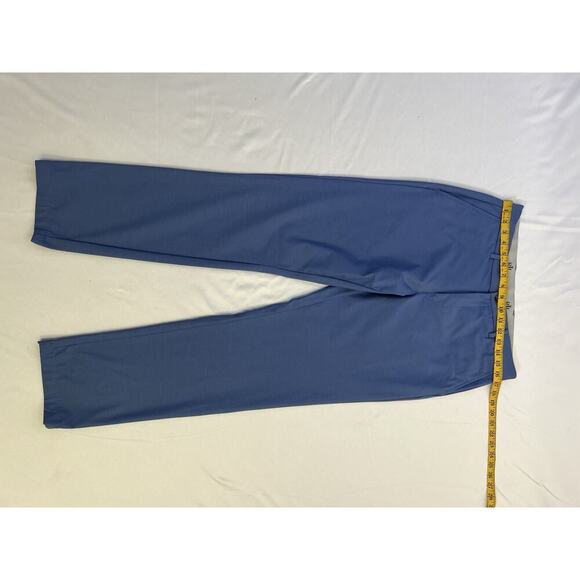Lauren Ralph Lauren Chino Pants Blue Flat Front Stretch Slim Fit Men's Sz 33x32 - Picture 7 of 10